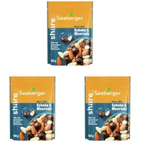 Seeberger Nuss-Mix Schoko & Meersalz, 110g (Packung mit 3)