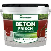 Ultrament Betonfarbe Rot 4 l