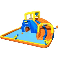 Bestway® H2OGO!® Mega-Wasserpark Splash CourseTM mit Dauergebläse 710 x 310 x 265 cm