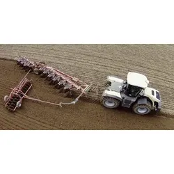 Becher Claas Xerion mit 10-Schar-Drehpflug