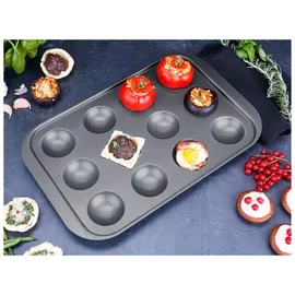 CHG Party-Backblech, Anthrazit-metallic, Circa 41 x 26,5 x 2,5 cm