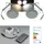 ChiliTec LED-Aufbauleuchte ABL-R90 warmweiß 3W 270lm 12V= DC superflach EEK F [A-G]