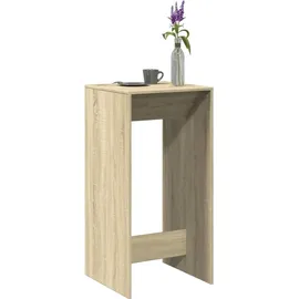 vidaXL Bartisch Sonoma-Eiche 51 x 50 x 103,5 cm Braun