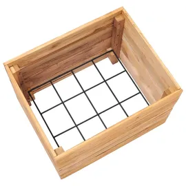 vidaXL Hochbeet 50 x 40 x 38 cm Braun