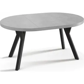 pphu meblokar karol wierczyski Designer Runder Ausziehtisch Ø 100 cm grau