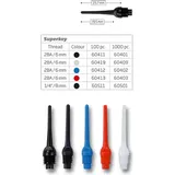 BULL'S Super Key Tips 6mm(2BA)& 8mm(1/4BSF)