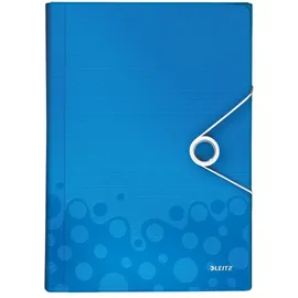 Leitz Fächermappe WOW A4 Blau