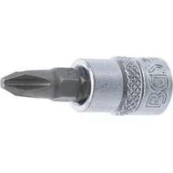 BGS Bit-Einsatz Antrieb Innenvierkant 6,3 mm Kreuzschlitz PH2