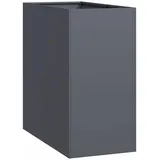 vidaXL Pflanzgefäß 40 x 80 x 80 cm Anthrazit