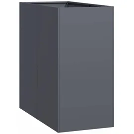 vidaXL Pflanzgefäß 40 x 80 x 80 cm Anthrazit
