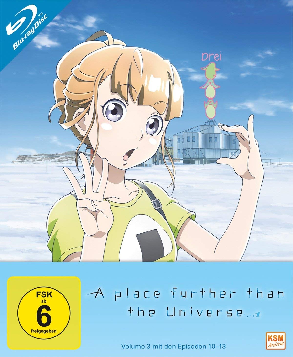 A Place Further Than The Universe - Volume 3 (Episode 10-13) [Blu-ray]