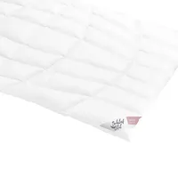 Schlafstil Daunendecke D1000 normal medium, Füllung: 100% Eiderdaunen 155x200 cm