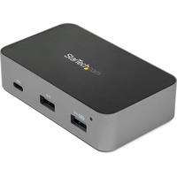 Startech StarTech.com 3-Port-USB-C-Hub (LAN-Hub, 10 Gbit/s, 2x USB-A und 1x USB-C 1m Hostkabel, powered, mit Netzteil)