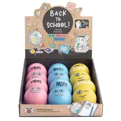 12 Stück ALLES FÜR DIE SCHULE 958099 Anti-Stress-Ball Relax sortiert Anti-Stress-Ball 4032722958099 ALLES FÜR DIE SCHULE