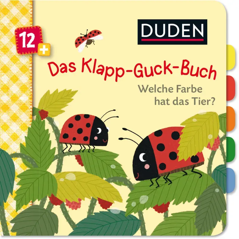 Duden - Das Klapp-Guck-Buch / Duden - Das Klapp-Guck-Buch: Welche Farbe Hat Das Tier? - Susanne Weber  Tina Schulte  Pappband
