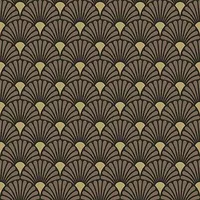 Ambiente Home Ambiente Lunchservietten Art Deco, Papier 33x33 cm,