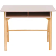 Mobili Rebecca Kindertisch Badal 70 x 90 x 50 cm Kiefer rosa