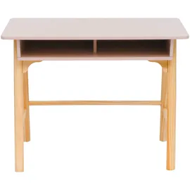 Mobili Rebecca Kindertisch Badal 70 x 90 x 50 cm Kiefer rosa