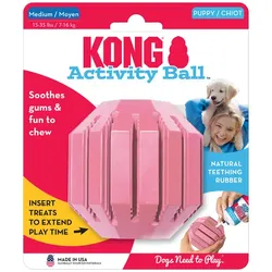 KONG Puppy Activity Ball Medium Sortiert