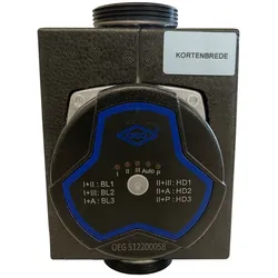 OEG Heizungspumpe CPA-E 55/25-180
6 mtr.Förderhöhe und 180 mm Baulänge
Leistungsaufnahme 5 - 45 Watt