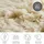 THEKO Bettumrandung THEKO "Flokos 2" Gr. 14, beige (natur), H:64mm, Obermaterial: 100% Wolle, Bettumrandungen, Läufer-Set, Hochflor, Uni-Farben, reine Wolle, handgewebt