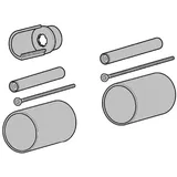 Herzbach Logic Plus Unterputzverlängerung für Unterputz-Thermostate, 11.081900.1.09