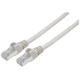 Intellinet Network Solutions Intellinet 733274 RJ45 Patchkabel CAT 6 S/FTP, 100% Kupfer, Cat6-zertifiziert, LS0H, RJ45-Stecker/RJ45-Stecker, 7,5 m, Grau vergoldete Steckkontakte 1St.