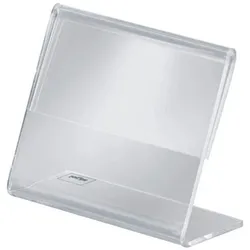 Sigel Info-/Preisaufsteller 74x52mm L-Form glasklar VE=10x10 Stück