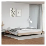 vidaXL Bettgestell 200 x 200 cm Braun