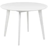 Actona Roxby Esstisch Ø105 cm weiß.