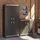 KETER Niedriger Lagerschrank Garage XL 99 x 54 x 89 cm Schwarz