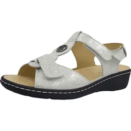 Belvida Bequeme Sandalen Damen Weiß 36