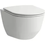 Laufen Pro Wand-WC mit WC-Sitz Weiß
