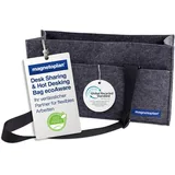 Magnetoplan Laptoptasche Desk Sharing Bag Filz anthrazit 11126