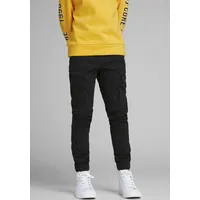 JACK & JONES Junior Cargohose Kinder, 178012 Black 176