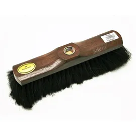 SCHULZ Besen 28 cm Holz Dunkel