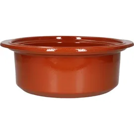 Mambocat 2er Set Ton-Topf + Deckel 1,6L Mediterran Cocotte Kochtopf Schmortopf Mittelalter