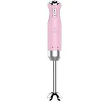 Westinghouse Stabmixer Retro Serie, 600 Watt, 5 Geschwindigkeitsstufen, pink