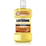 Listerine Fresh Ginger & Lime Mild Taste Mouthwash Alkoholfreie Mundspülung für gesundes Zahnfleisch 500 ml
