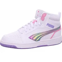 Puma Rebound V6 Mid Schnürstiefel Weiß - Weiß - 38.5
