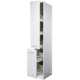 Flex-Well Classic Apotheker-Hochschrank Lucca 30 cm Weiß