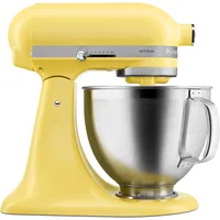 KitchenAid Artisan 4,7l, Butter, 9tlg. Druckguß Gelb