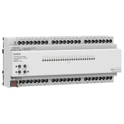 1St. Gira 504000 Schalt-/Jal.aktor 24f/12f 16 A REG Kmf KNX Secure
