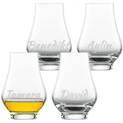 Whisky Nosing Tumbler - Name gerade 4 Stück