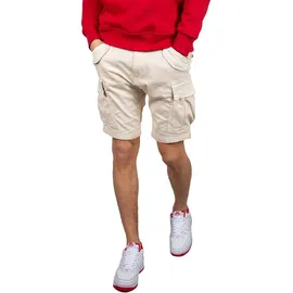Alpha Industries Crew Short", Für Cargos, Jet stream white, 34