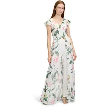 Vera Mont Damen kurzarm 38, Cream/Rosé - 38W