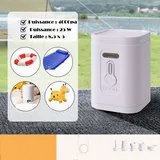 Pompe À Air Portable Pour Gonflables/dégonflables, Batterie 25w Avec Chargement, Pompe À Matelas Pneumatique Pour Anneau De Natation, Sacs Sous Vide