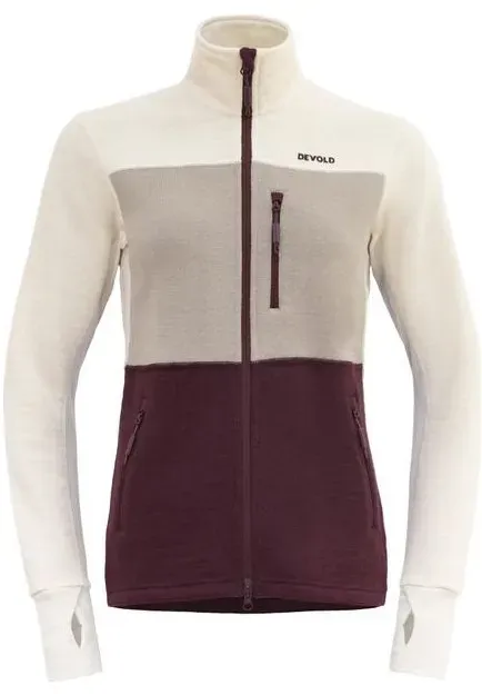 Devold of Norway Thermo Wool Jacket WMN port/raw white/stone (744C) XL