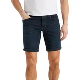 PME Legend Herren Jeans Short NIGHTFLIGHT Regular Fit Blauetch Blau Dbs Normaler Bund Reißverschluss W 31