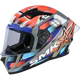 SMK Stellar Uno Sport Matt Orange/Grau/Blau L